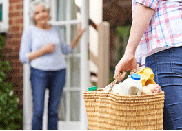 une aide pour faire les courses