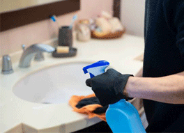 Et ça brille jusque dans la salle de bain