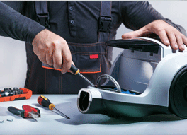 Réparation d'un aspirateur